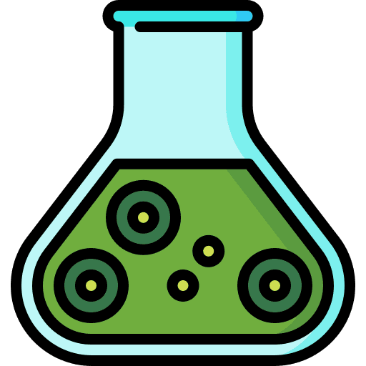 Algae in a flask icon